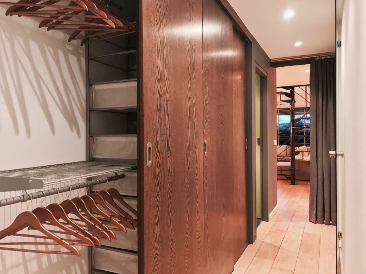 布鲁塞尔Luxury Loft Duplex Penthouse Of 190M2 & Free Parking !公寓 外观 照片